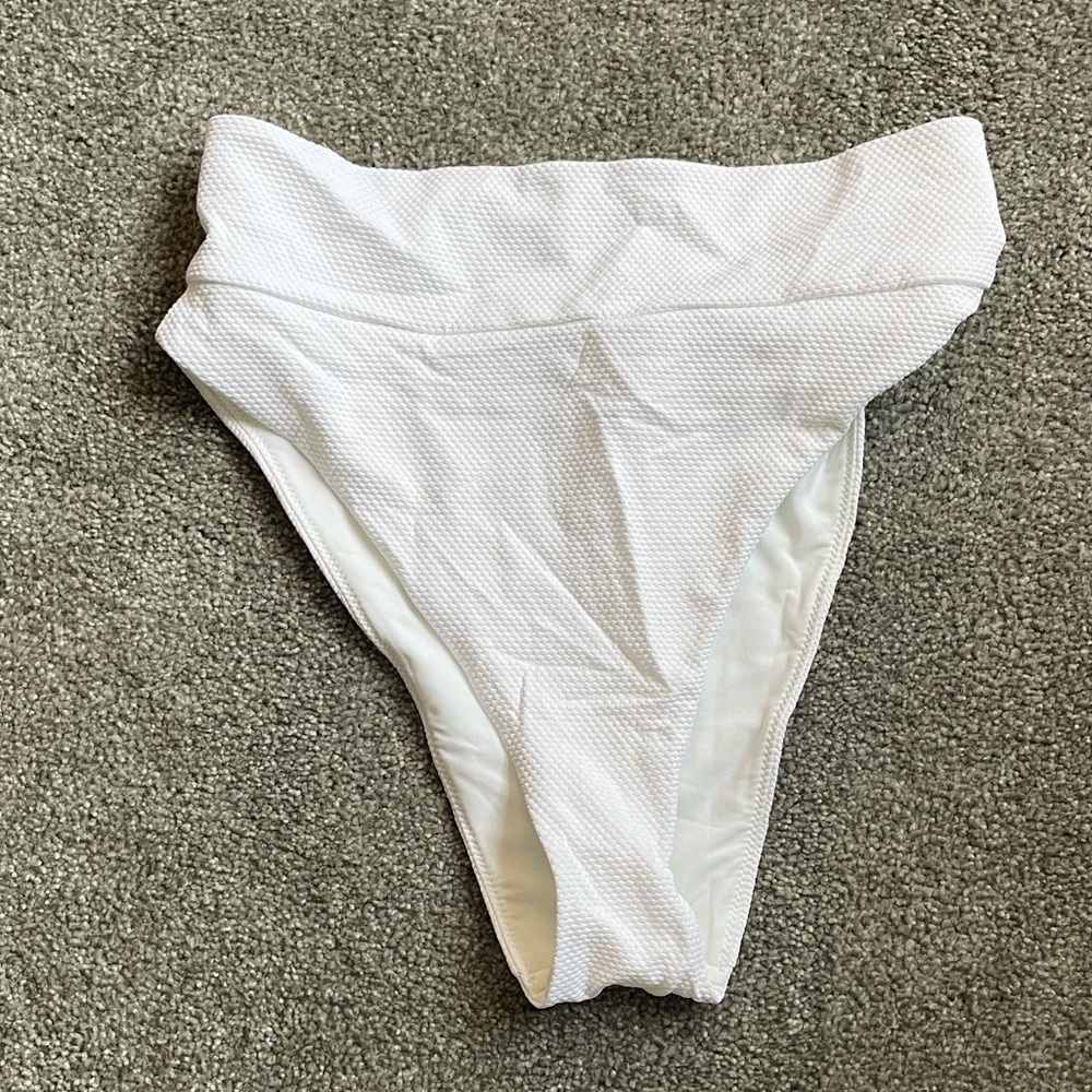 High waisted bathing suit bottoms